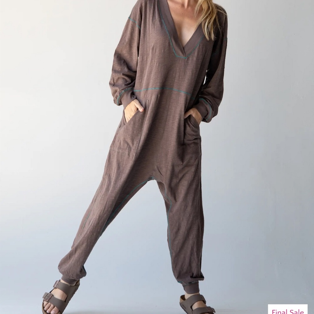Natural Life Romper - Adult Onesie - XL